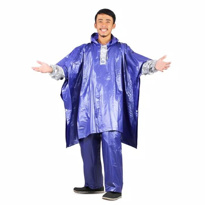 jas hujan big size plastik motif setelan poncho ujan terbaru wanita awet keren jumbo murah pria teba