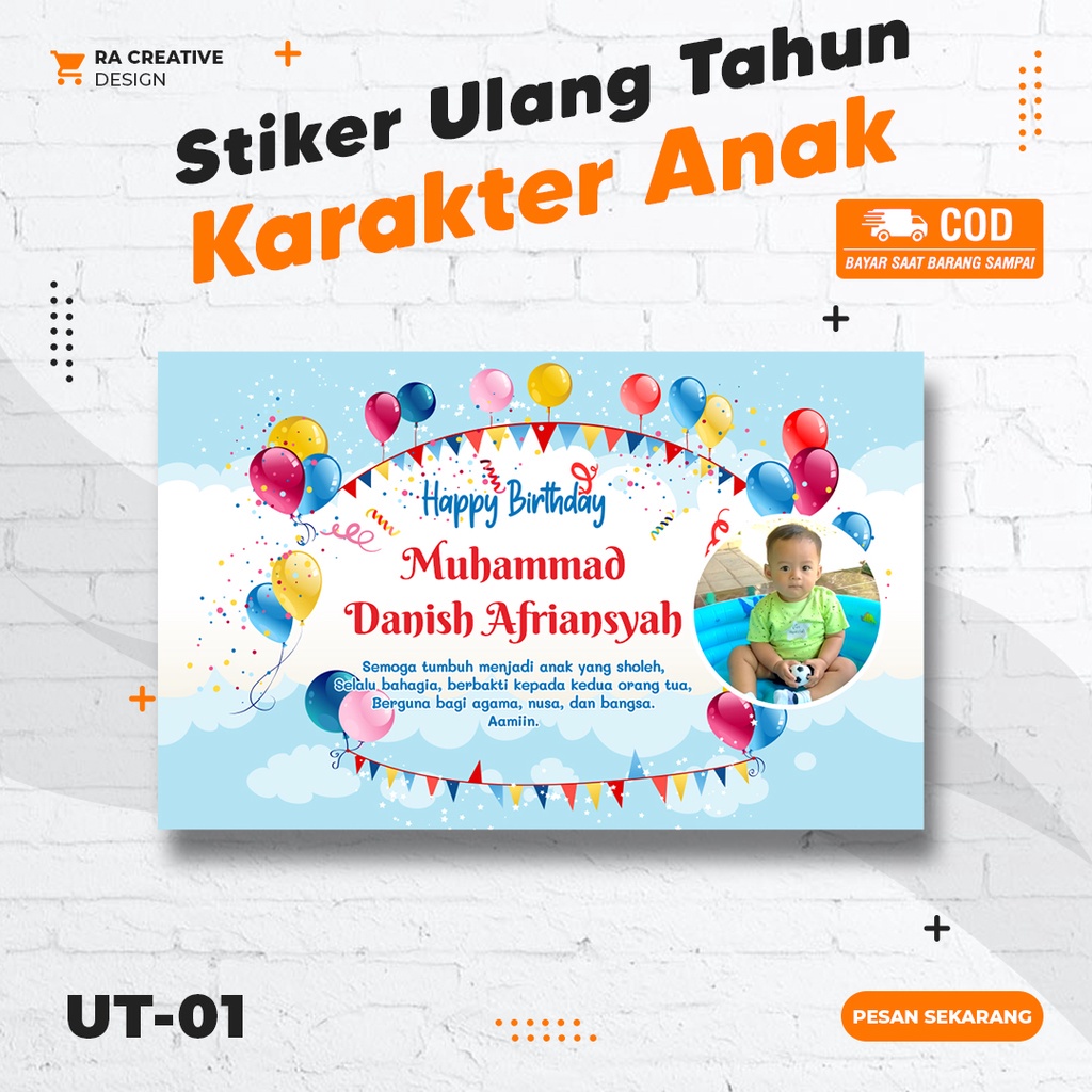 

Stiker Label Ulang Tahun | Stiker Label Makanan