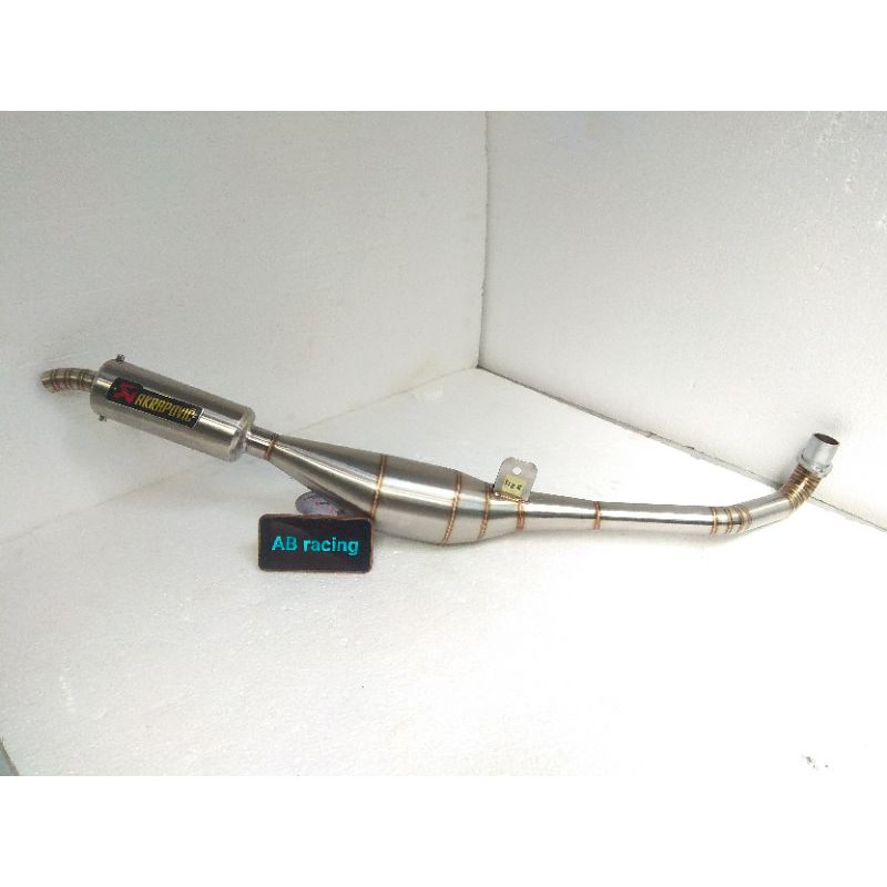 KNALPOT FIZ R KNALPOT F1Z R KNALPOT FORCE 1 RACING FIZ R F1Z R FORCE 1 STAINLESS AKRAPOVIC EXHAUST