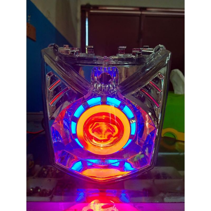 lampu depan projie beat 2011