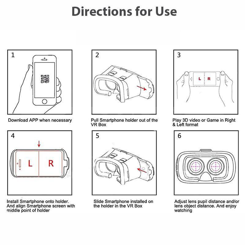 VR BOX VIRTUAL REALITY 3D TERJAMIN