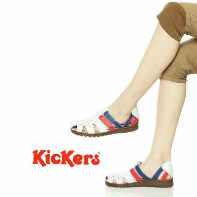 Sepatu sandal wanita kickers cewek model keren