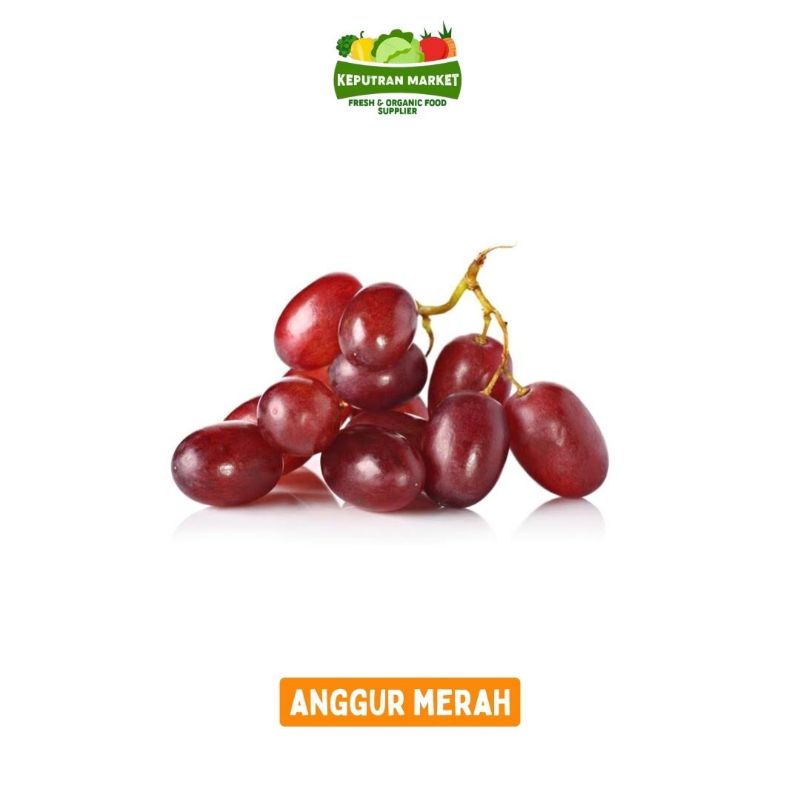 

Anggur Merah RRC Per 500 Gram / Buah Segar