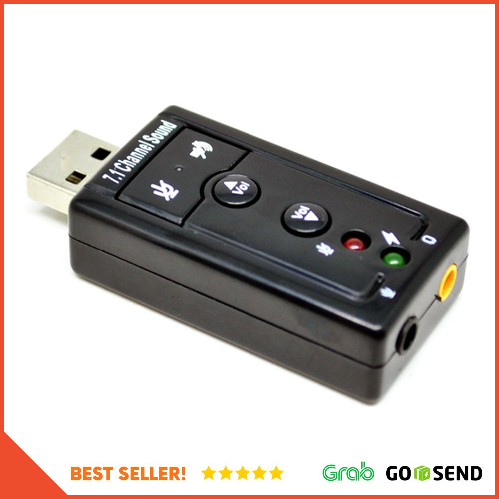 Taffware USB 7.1 Channel Sound Card Adapter - TC-03