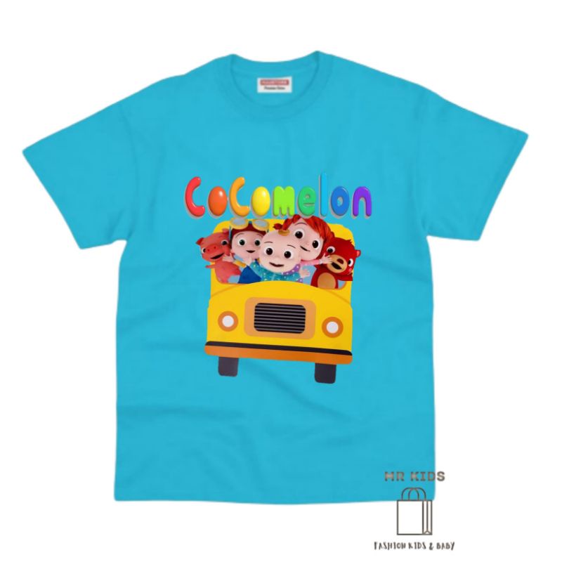 BAJU ANAK KAOS ANAK COCOMELON TERBARU BAHAN PREMIUM