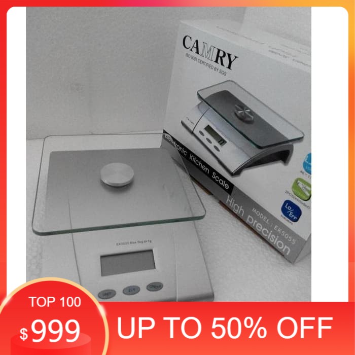 TIMBANGAN DIGITAL CAMRY EK 5055 / EK5055 5 KG TERMURAH BATERAI AAA