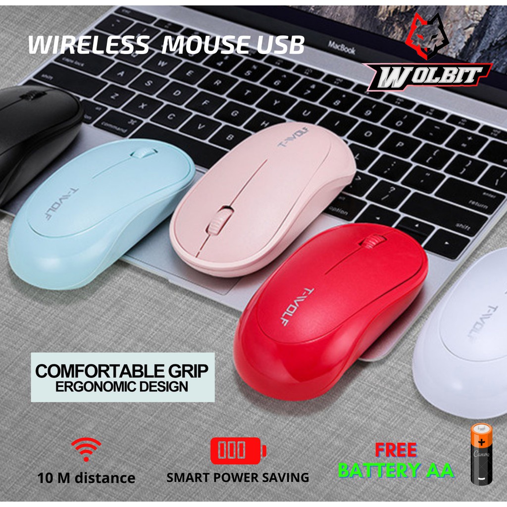 Mouse Wireless 2.4Ghz Optical Wireless Mouse