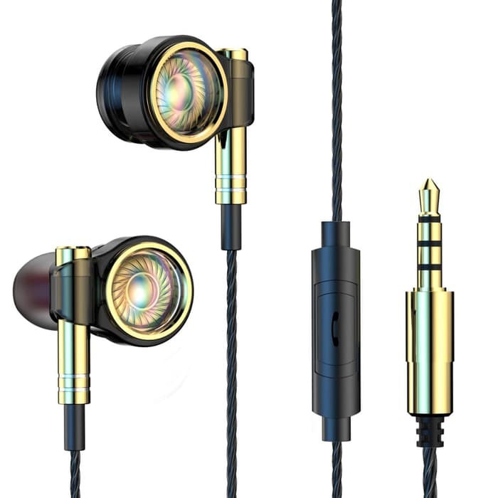 FONGE A1 with Mic Wired HiFi Heavy Bass In-ear Earphone