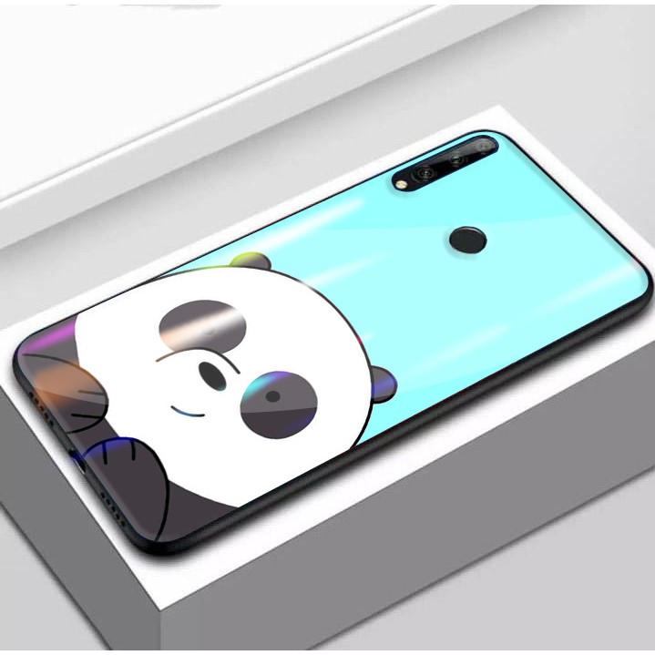 [K25] Soft Case Glass We Bare Bears Aurora For Oppo/Vivo/Xiaomi/Samsung/Iphone/Realme