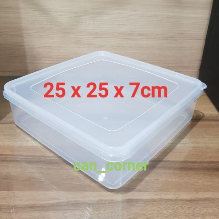 Box Lapis Legit 25cm / kotak kue / box plastik / Tempat Kue / Box Kue / Box Kue Plastik / Kotak Plas