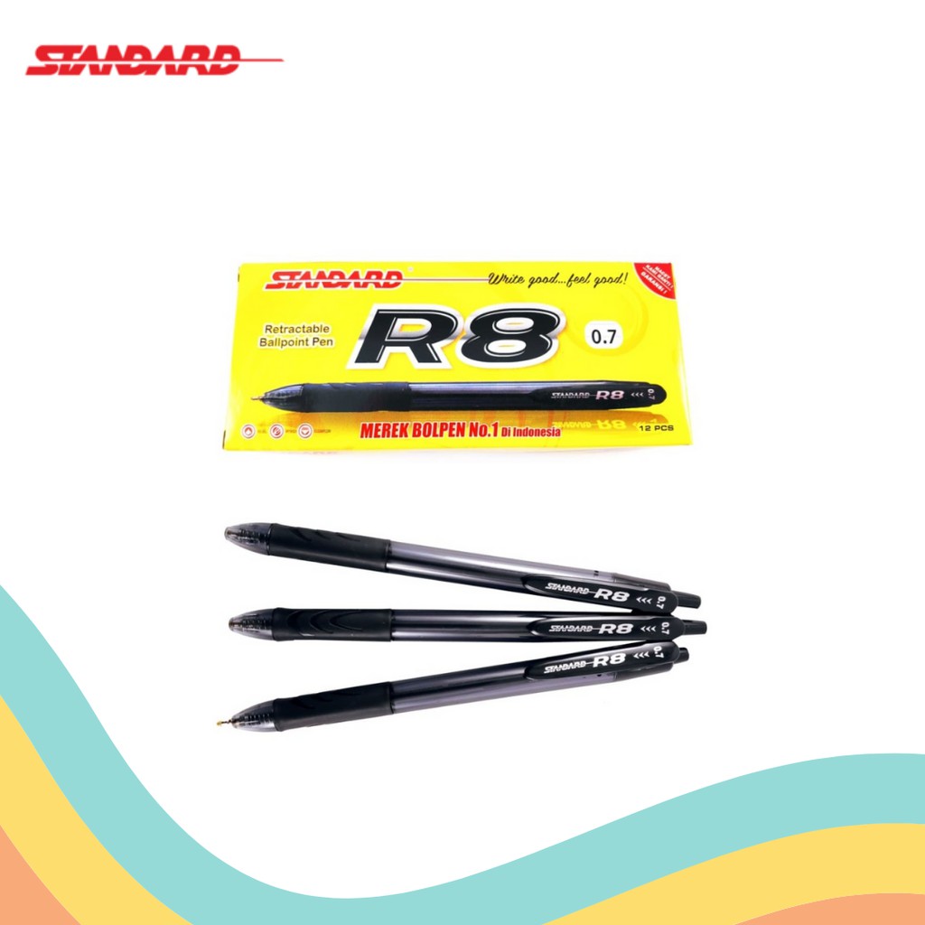 

BALLPOINT STANDARD R8 (12 PCS)