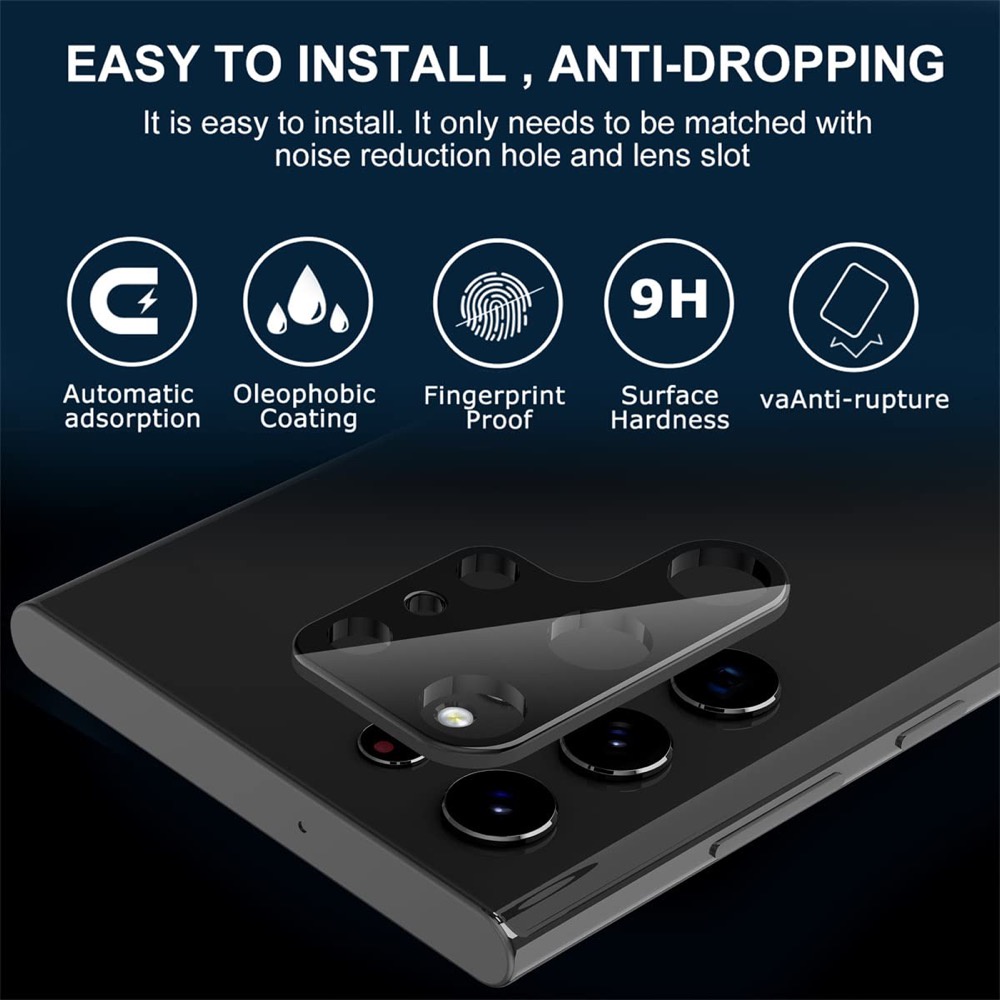 Tempered Glass Pelindung Lensa Kamera Belakang Untuk Xiaomi Redmi Note9 9s Pro 9T 9 Power Note10 Poco X3 M3 M4 Pro F3 Mi11 Lite
