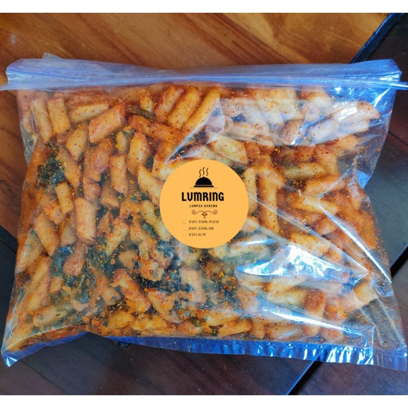 

Camilan Lumring (lumpia kering) Daun Jeruk Enak (250gr, 500gr & 1kg)