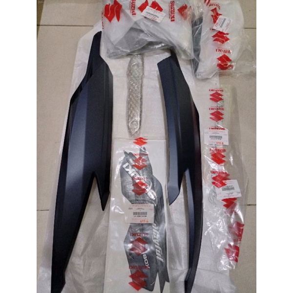 body play full set accessoris Suzuki address original SGA