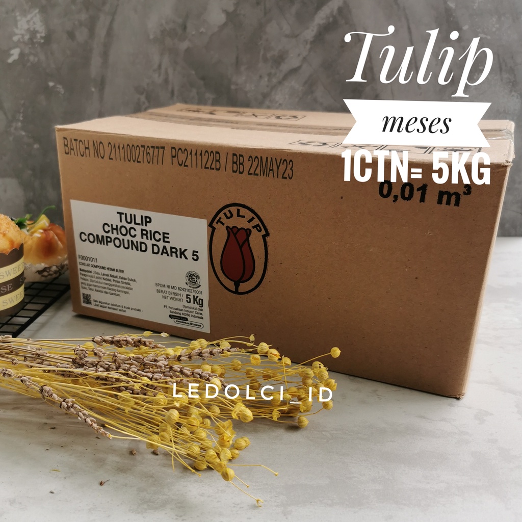 

TULIP MESES TULIP MEISES CHOCO RICE KEMASAN 1 KARTON = 5 KG