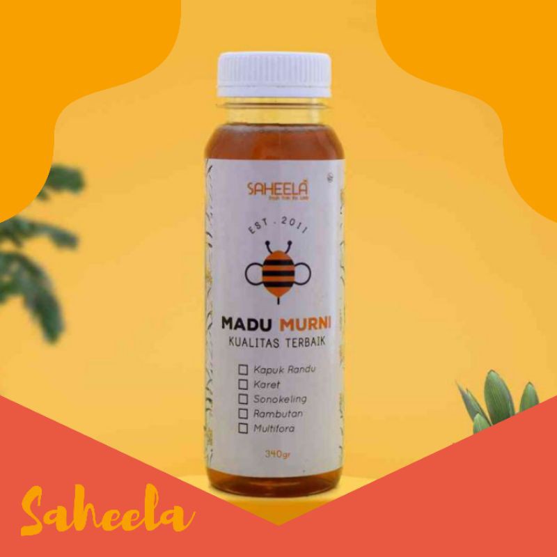 

Madu Murni Saheela 340gr 100% ORIGINAL Asli Raw Natural Honey