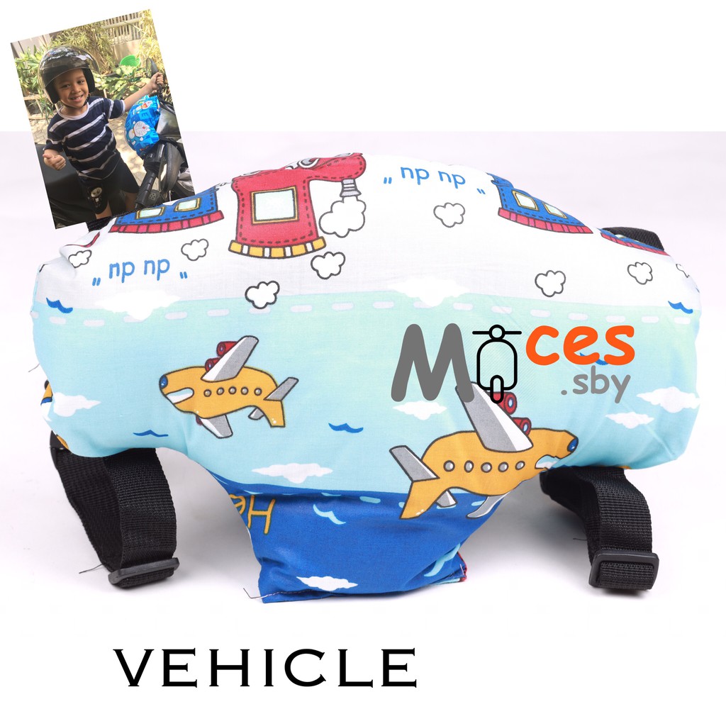 BANTAL SETIR MOTOR ANAK /  BANTAL STANG ANAK JOK BONCENGAN MOTOR KURSI BONCENG