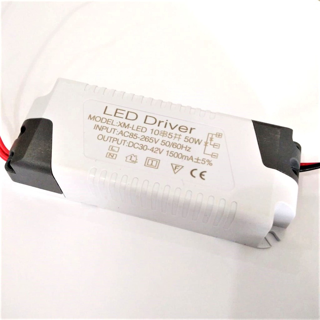 LED Driver Casing Plastik (36-50) x 1Watt/40Watt/50Watt