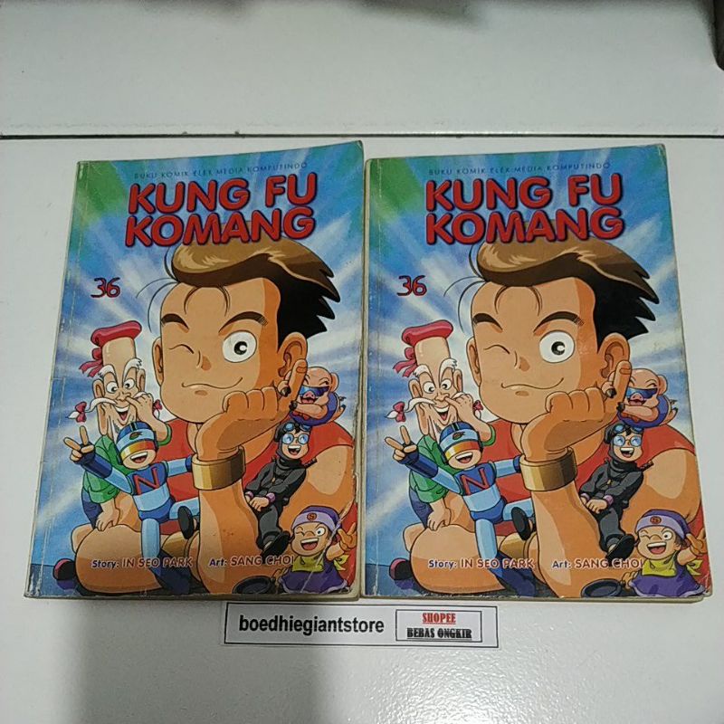 komik kungfu Komang 36