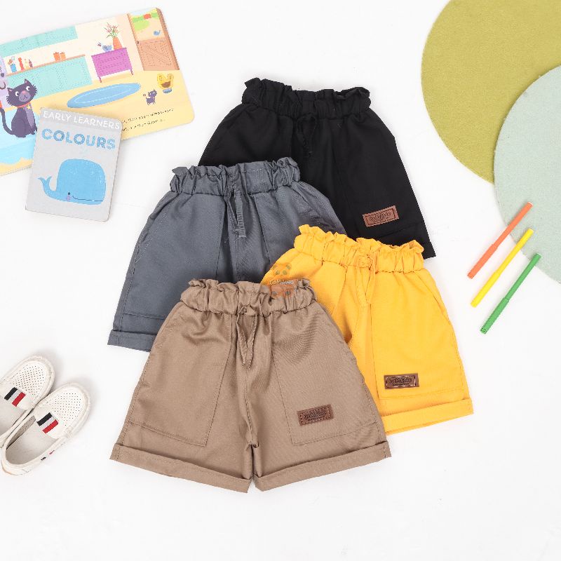 Celana Pendek Anak Perempuan SOOYA HOTPANTS 1-8 tahun