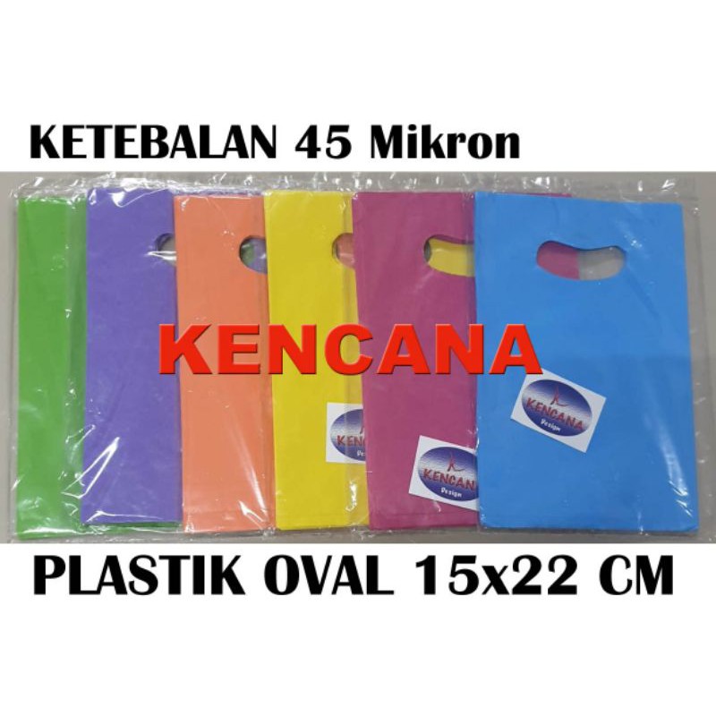 Jual Plastik Oval Hd Pond Warna 15x22 Tebal 045 Isi 50 Lbr Bisa Utk Packing Barang Online 8853