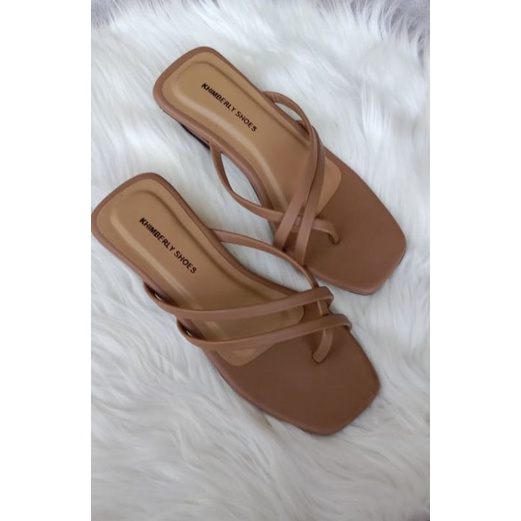 SANDAL WANITA HAK TAHU TALI 3CM AL66