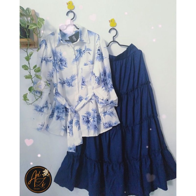 Set Rok Fanii by Zapa (Putih)