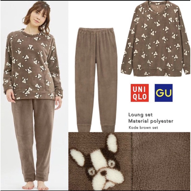 Jual GU by Uniqlo pajamas Original 1000 Shopee Indonesia