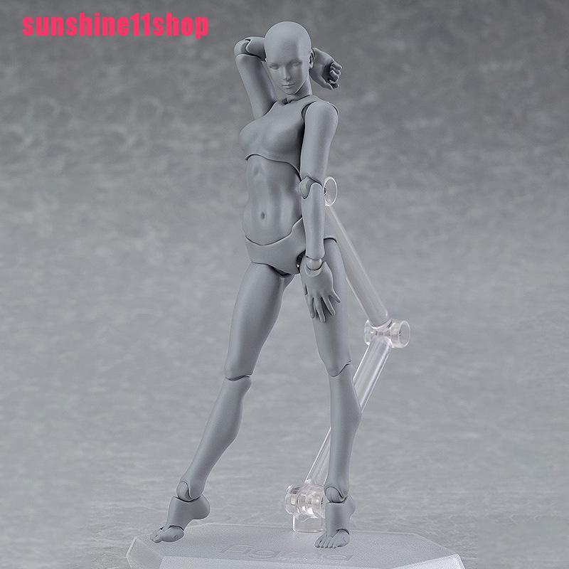 1 Set Action Figure Model Anime Menggambar Tubuh Manusia Untuk Seniman