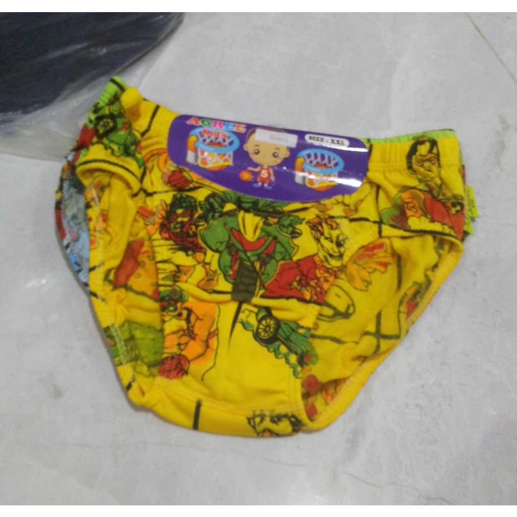 {1pcs] Cd Anak Cowok Taft Kids AK 023 / AK 013  | Celana Dalam Anak Cowok |tx