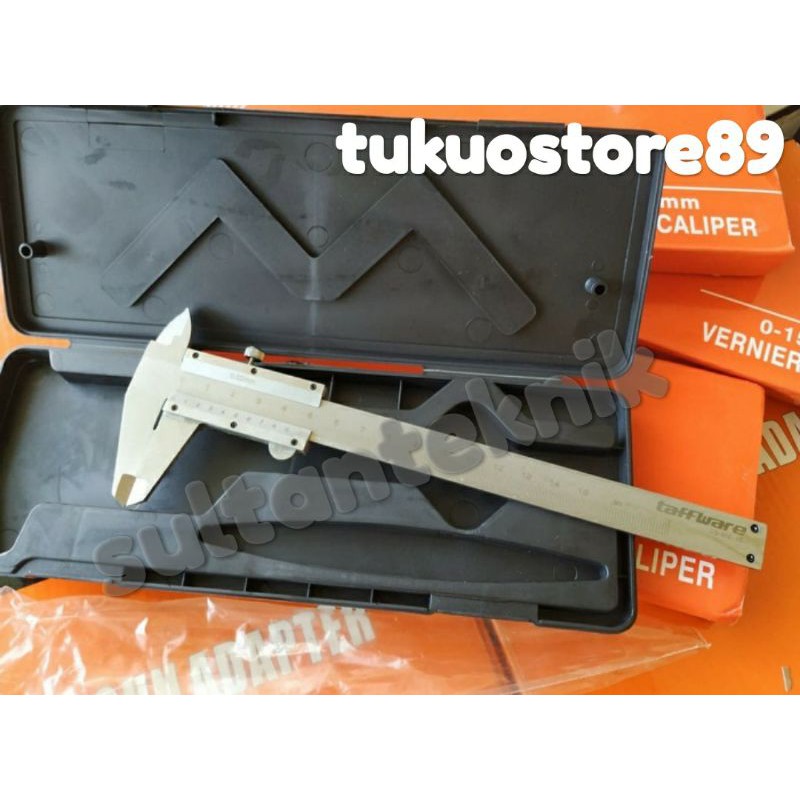 Sketmat digital / sigmat stainless / Jangka Sorong stainless / caliper digital 6" STAINLESS TAFFWARE