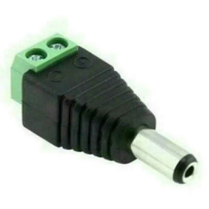 Jek dc male power camera - konektor jeck DC power male cowok cctv