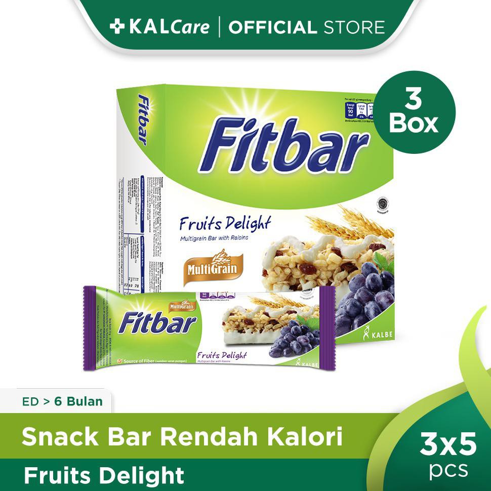 

{BISA COD} Bundling (3box) Fitbar Multigrain Fruits 5x22gr TERBAIK [Kode 1|Kode 2|Kode 3|Kode 4|Kode