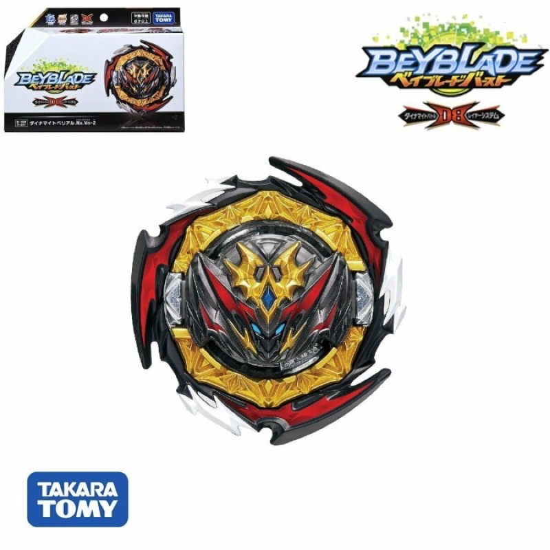 Mainan Beyblade Burst DB S6 B-180 Booster Dynamite Belial