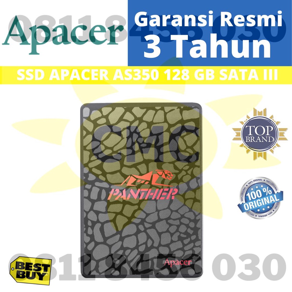 SSD APACER AS350 PANTHER 128GB SATA III