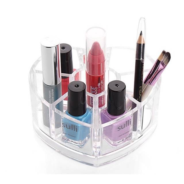 Tempat acrylic/tempat lipstick/wadah kosmetik/wadah makeup