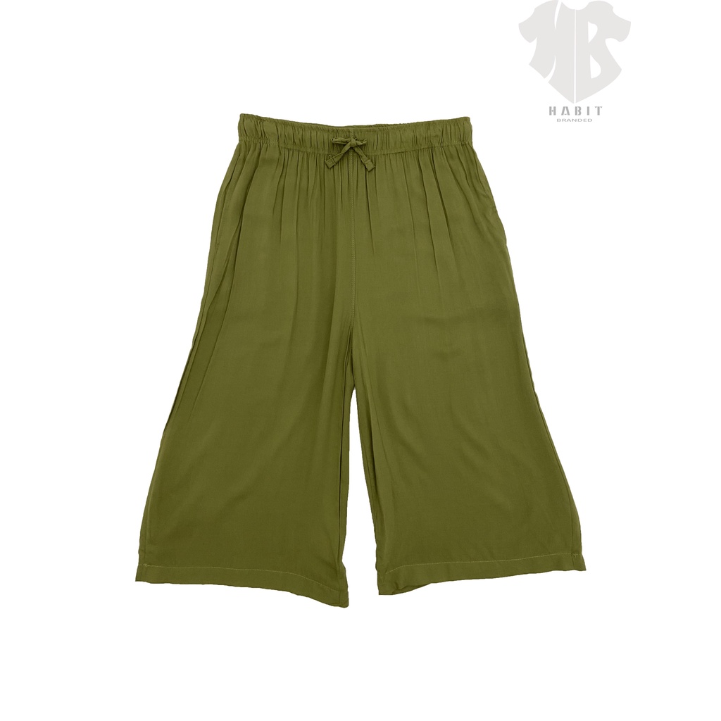 Uniqlo Cullote Pants 3/4 Relaco | Celana Kulot 3/4