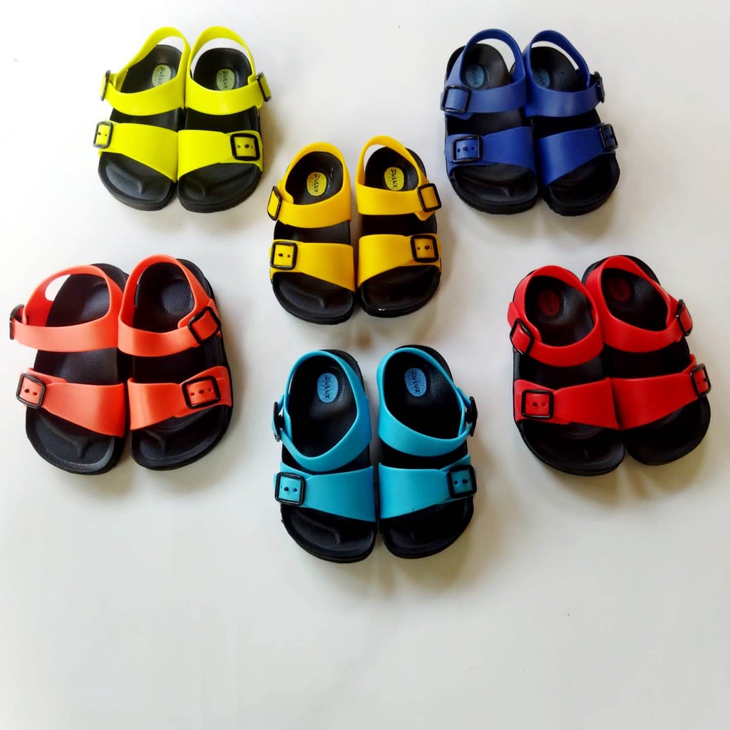 Sandal Anak Laki Laki/Perempuan Sandal Gunung Tali Belakang Usia 1-6 Tahun Size 20-29
