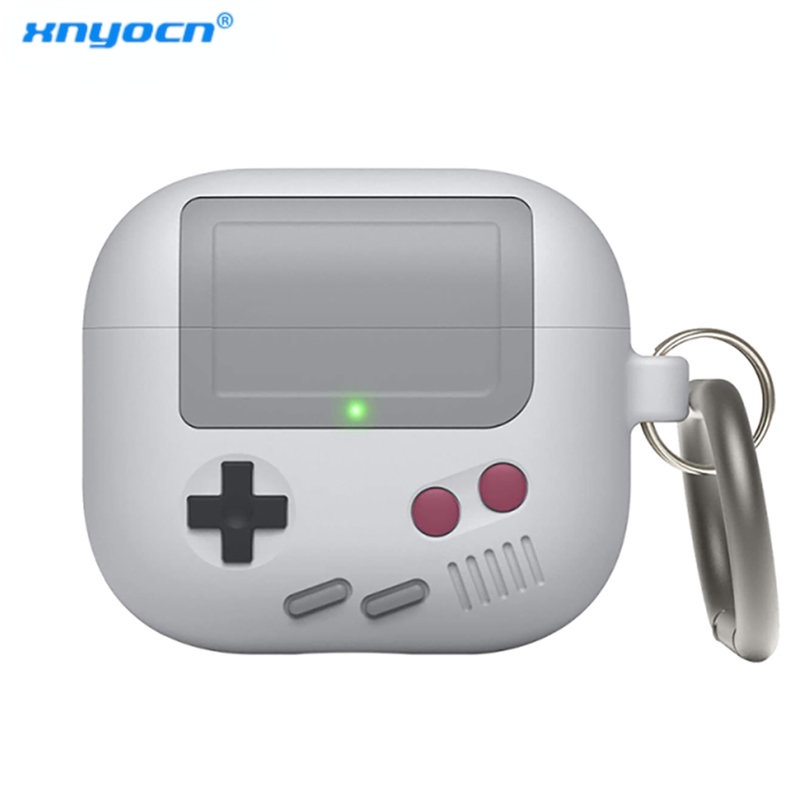 Xnyocn 2021 Casing Silikon Apple Airpods 3rd Generation Motif Game Boy