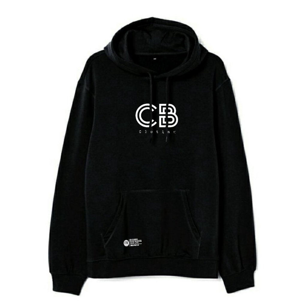 Sweater Hoodie Distro Kachios Cb.Cloting Premium Original Logo Anime Jpn Pict/Sweater Pria/Sweater Wanita Hitam