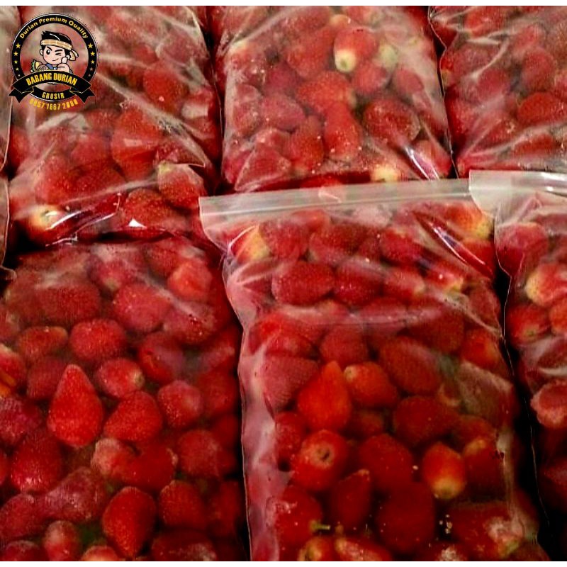 

STRAWBERRY FROZEN 1KG / STRAWBERRY BEKU 1KG GOOD QUALITY