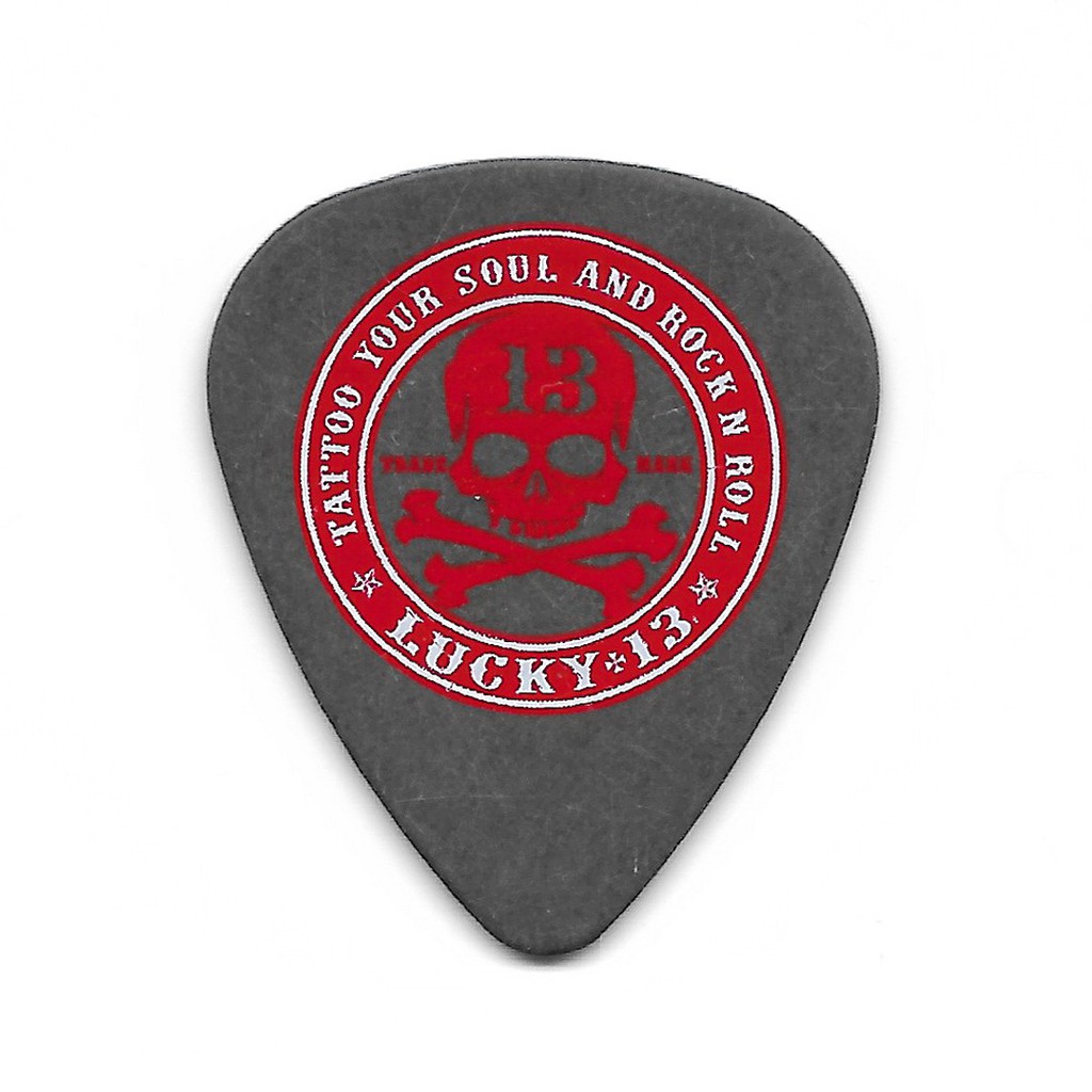 Dunlop Rock N Roll 1.0mm Lucky 13 Artist Series Pick Gitar Tortex