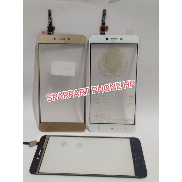Touchscreen Xiaomi Redmi 4X | Taskrin Ts Tc Layar Sentuh Kaca Pengganti Layar Retak Layar Pecah Laya