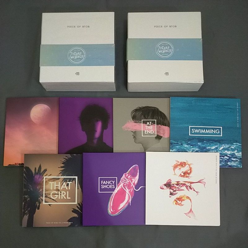 BTOB PIECE OF BTOB SEALED / UNSEALED ALBUM EUNKWANG MINHYUK CHANGSUB HYUNSIK PENIEL ILHOON SUNGJAE