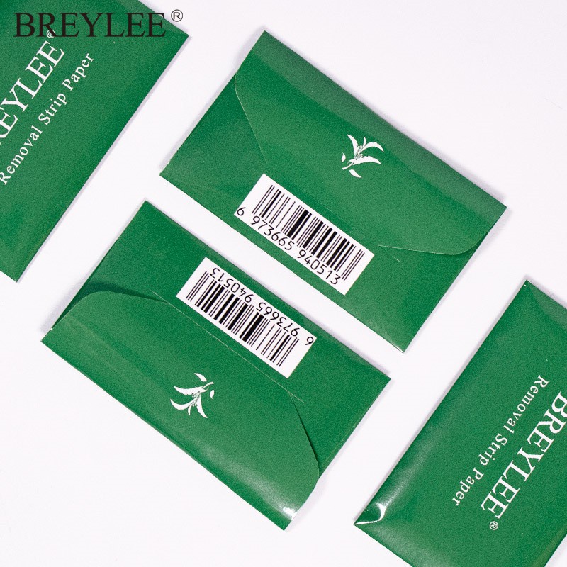 Breylee 100pcs / Set Kertas Serum Penghilang Komedo Hitam BREYLEE Reffil Paper Blackhead Remover Mask Step 1