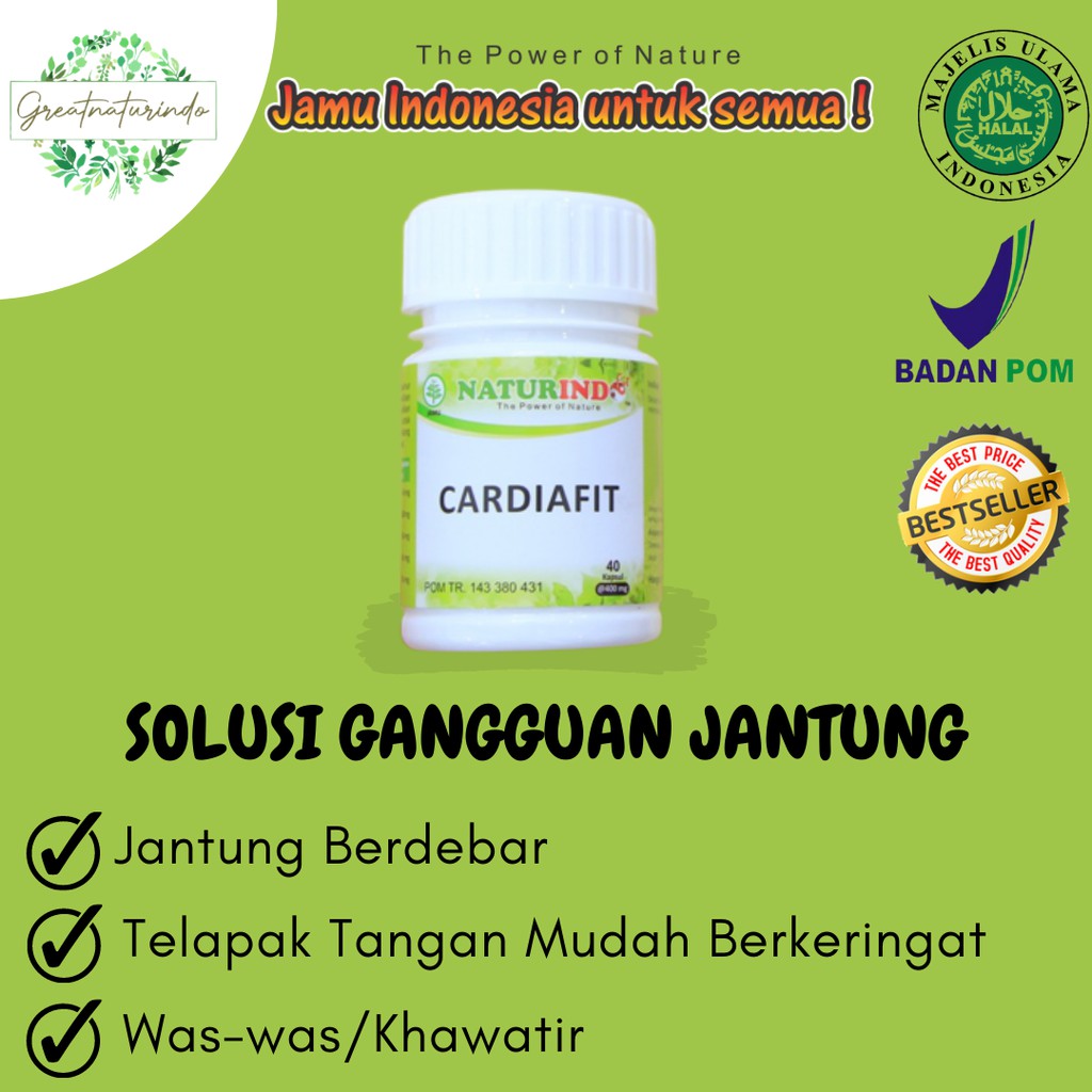 Obat jantung obat jantung koroner bengkak herbal obat jantung berdebar sj jantung dan asam lambung oba hiperhidrosis jantung sakit dada tangan berkeringat sakit jantung nyeri dada Cardiafit Naturindo-7