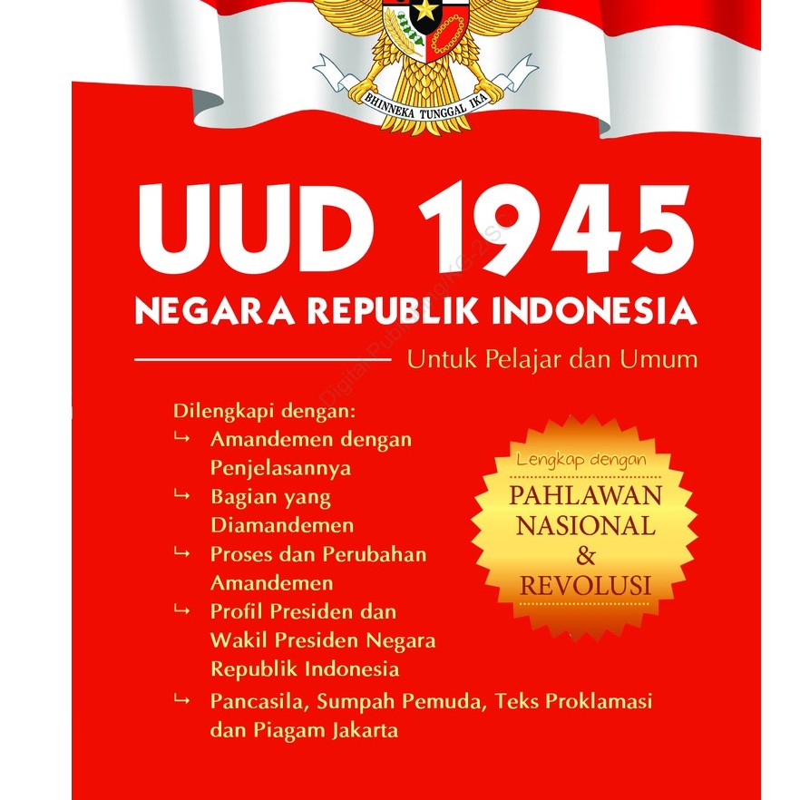 UUD 1945 Lengkap dengan Pahlawan Nasional & Revolusi-2