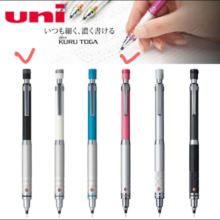 

TERMURAH Uni KuruToga High Grade Auto Lead Rotation Mechanical Pencil 05MM