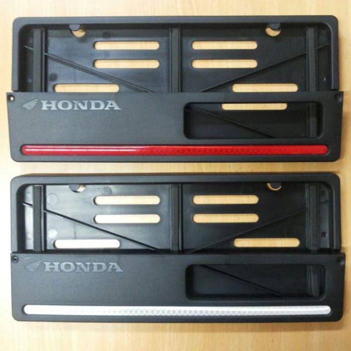 COVER PLAT NOMOR HONDA 1 SET (DEPAN BELAKANG)