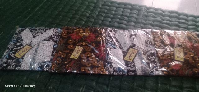 Modern Batik Hrb026 Kenongo Hem Jumbo Padi Pekalongan M L Xl Batik Pria Murah Modern Grosir